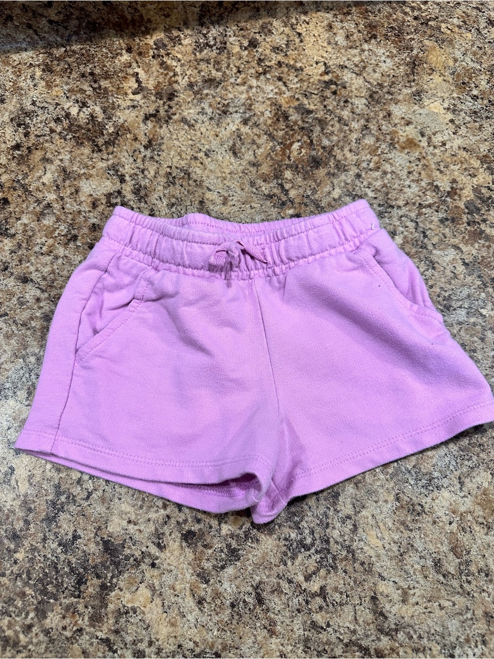Cat & Jack Lilac Knit Drawstring Shorts